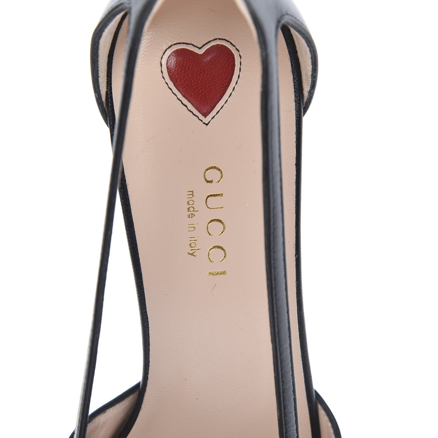 Gucci Malaga Kid Bamboo Crystal Double G Low Heel Pumps 37 Black 8 of 10