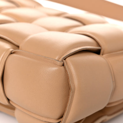 Bottega Veneta Nappa Maxi Intreccio Padded Cassette Crossbody Bag Almond 10 of 14
