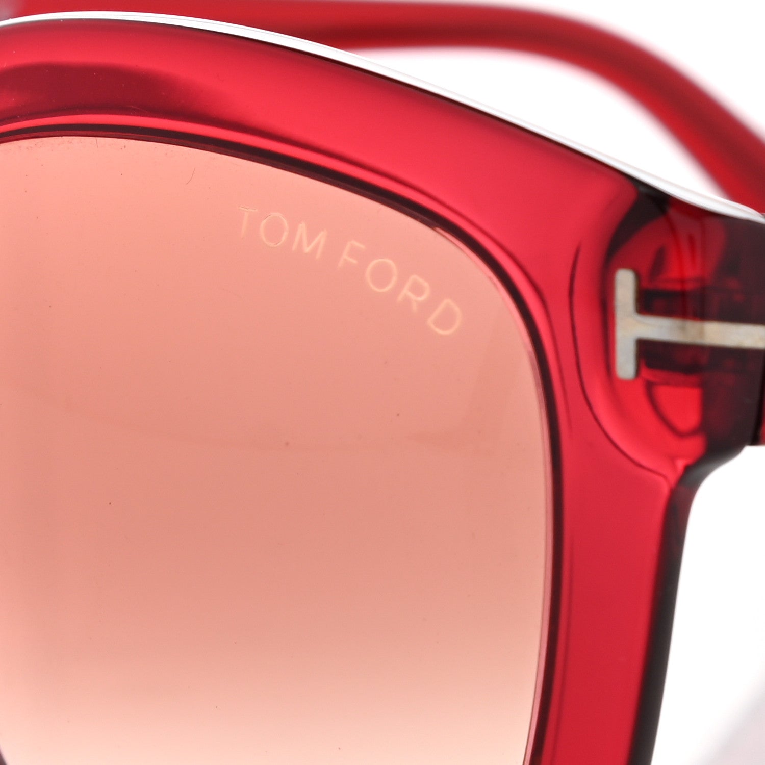 Tom Ford Christophe Sunglasses TF279 Red 5 of 8