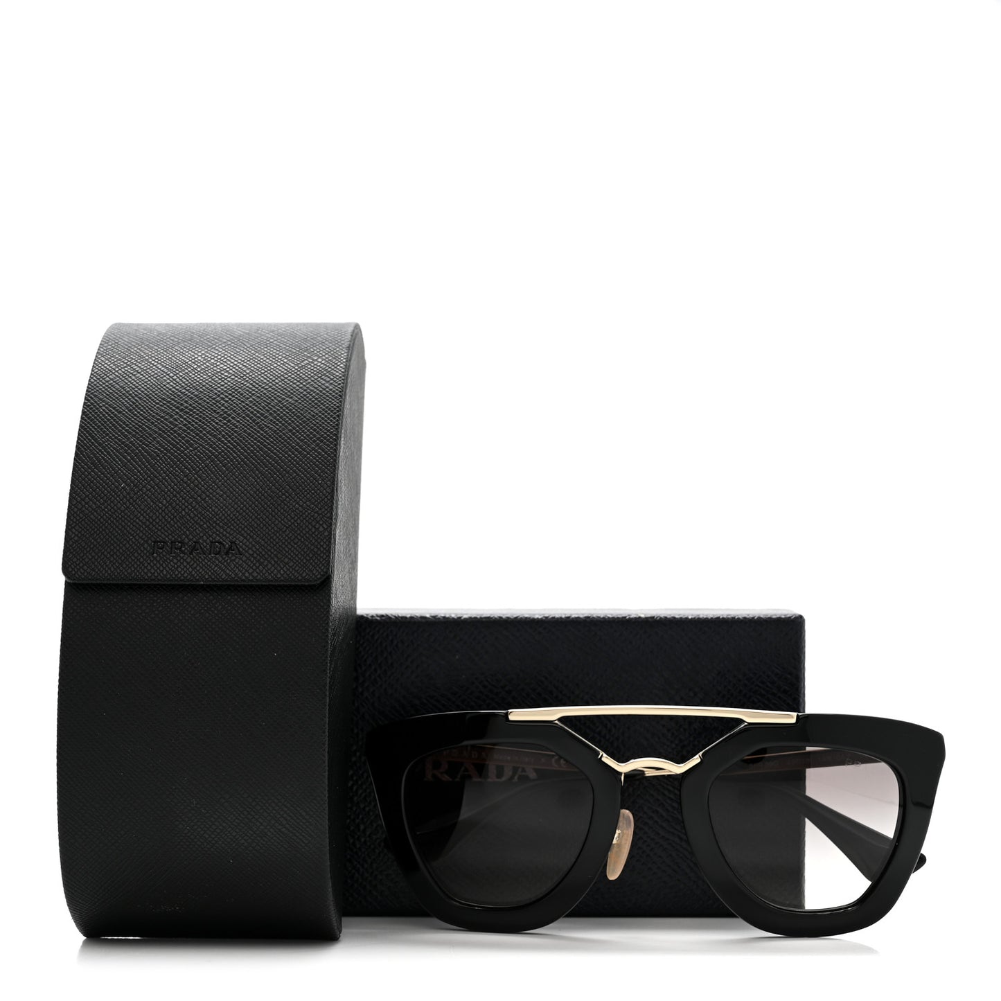 Acetate Cinema Sunglasses SPR 09Q Black