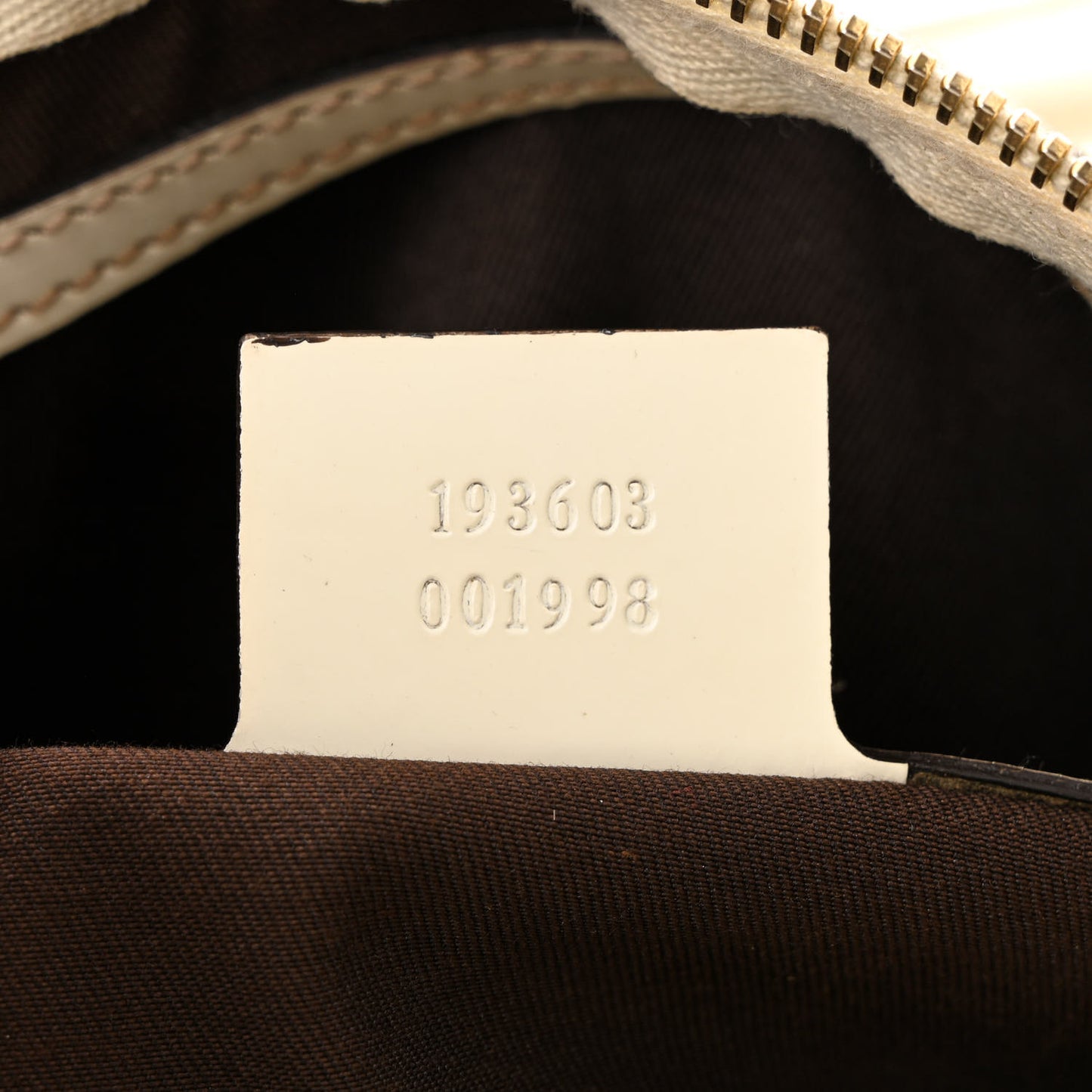 GG Plus Monogram Medium Joy Boston Off White