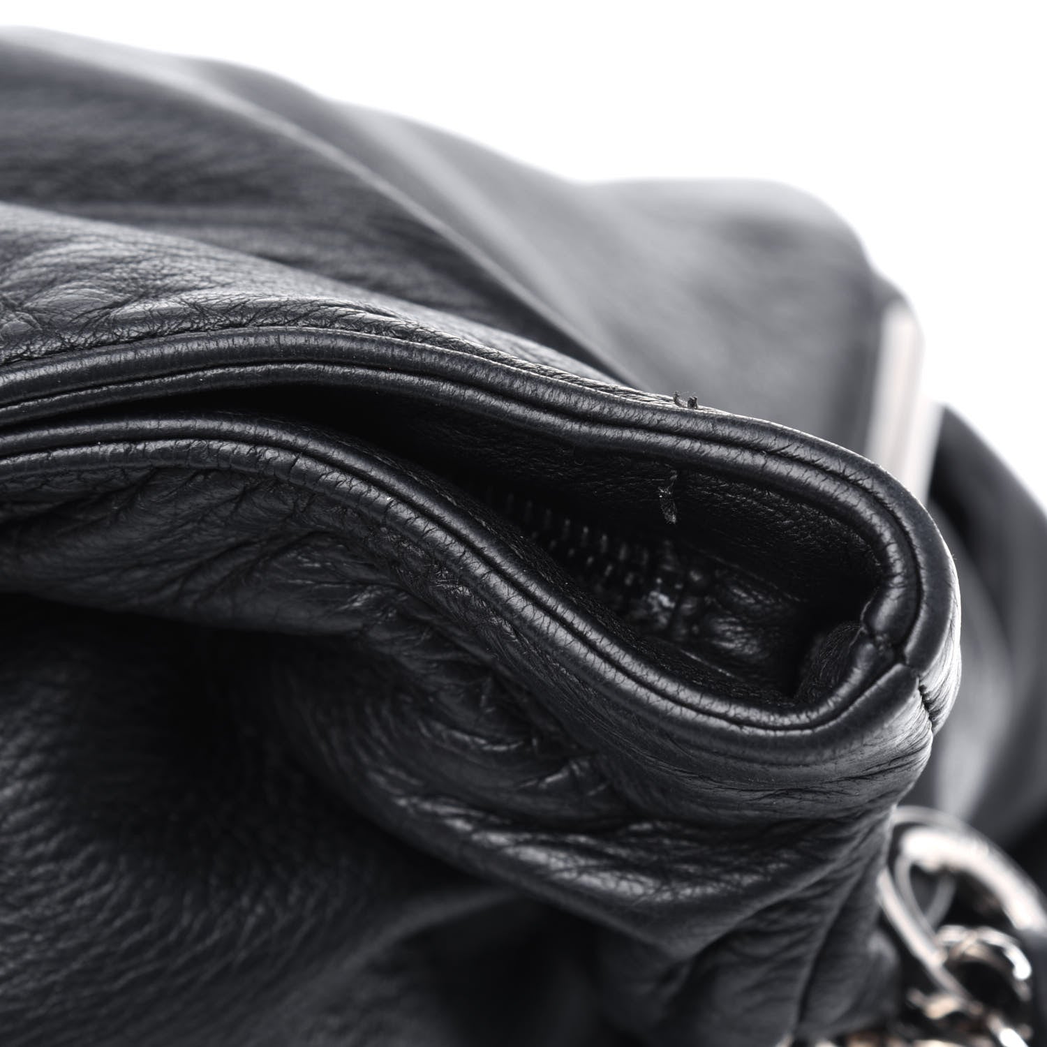 Chanel Lambskin Ultimate Soft Hobo Black 13 of 14