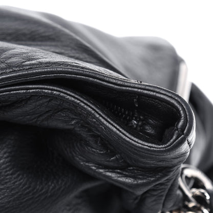Chanel Lambskin Ultimate Soft Hobo Black 13 of 14
