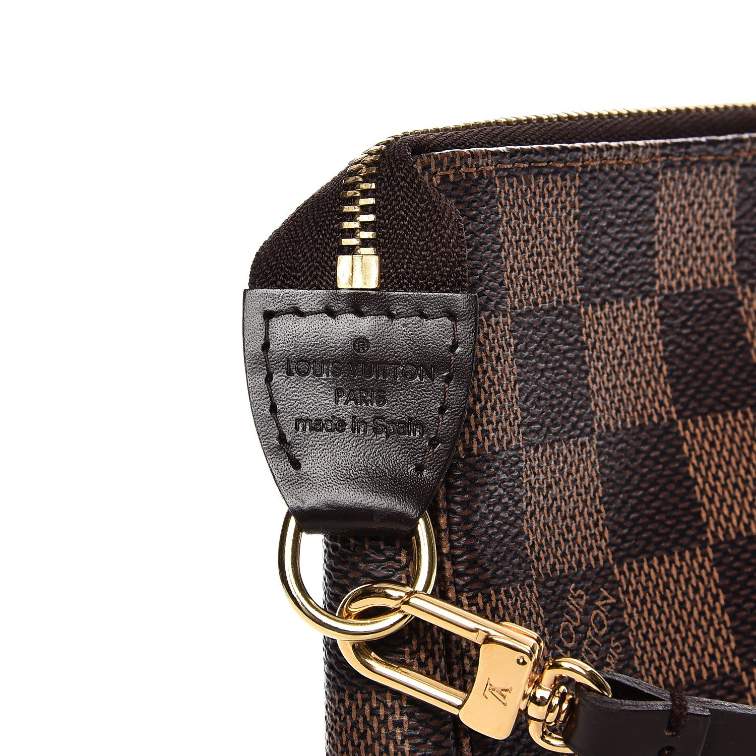 Louis Vuitton Damier Ebene Pochette Accessories 6 of 8
