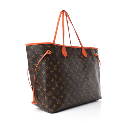 Louis Vuitton Monogram Articles de Voyage Ikat San Francisco LV Cup Neverfull GM Orange 3 of 10