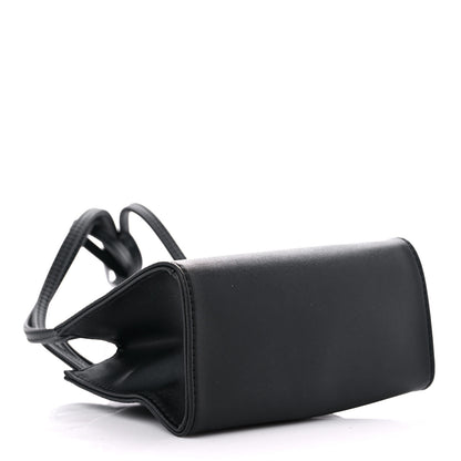 Telfar Vegan Leather Small Shopping Bag Black 4 of 9