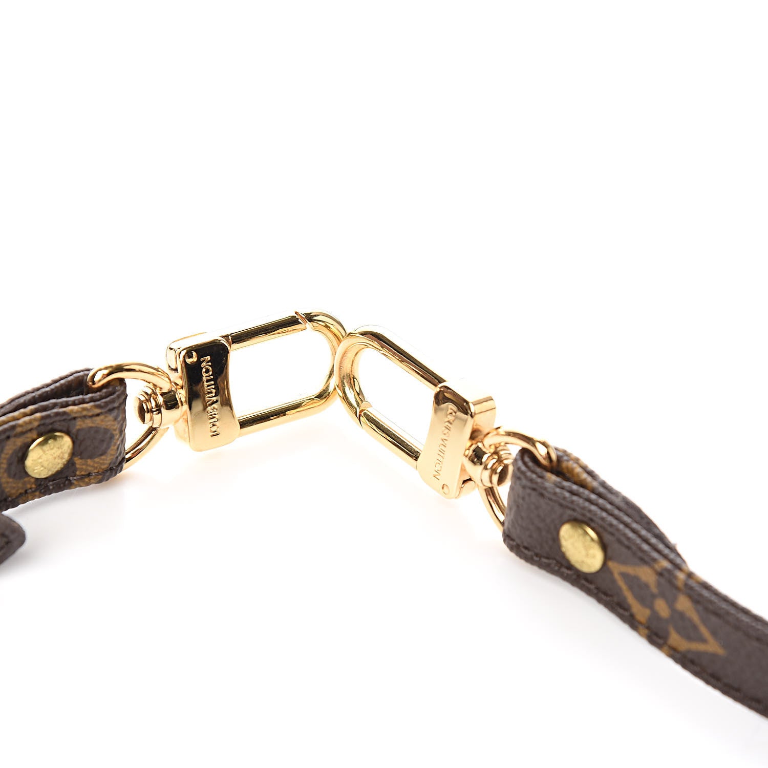 Louis Vuitton Monogram 16mm Adjustable Shoulder Strap 3 of 4