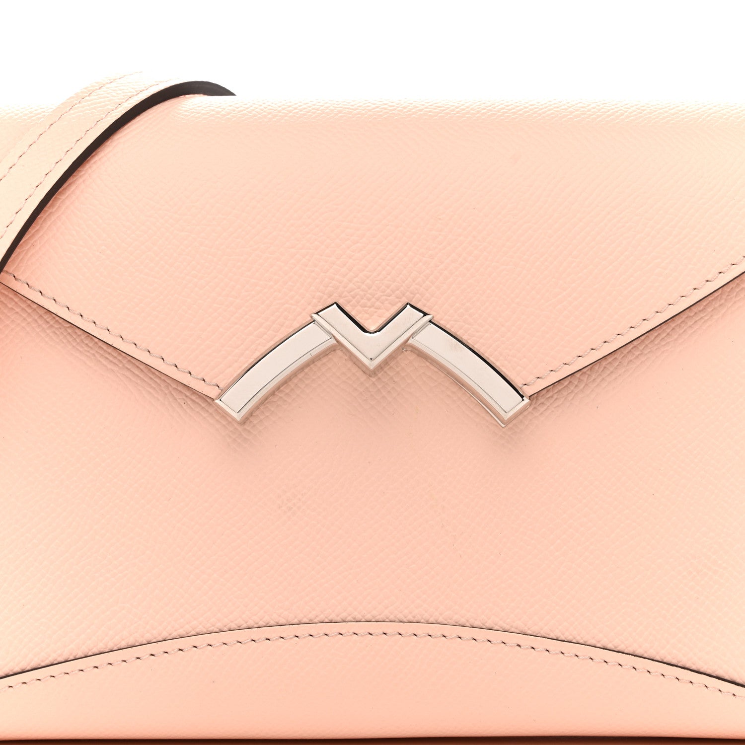 Moynat Carat Calfskin Gabrielle Reporter Shoulder Bag Petal 7 of 9