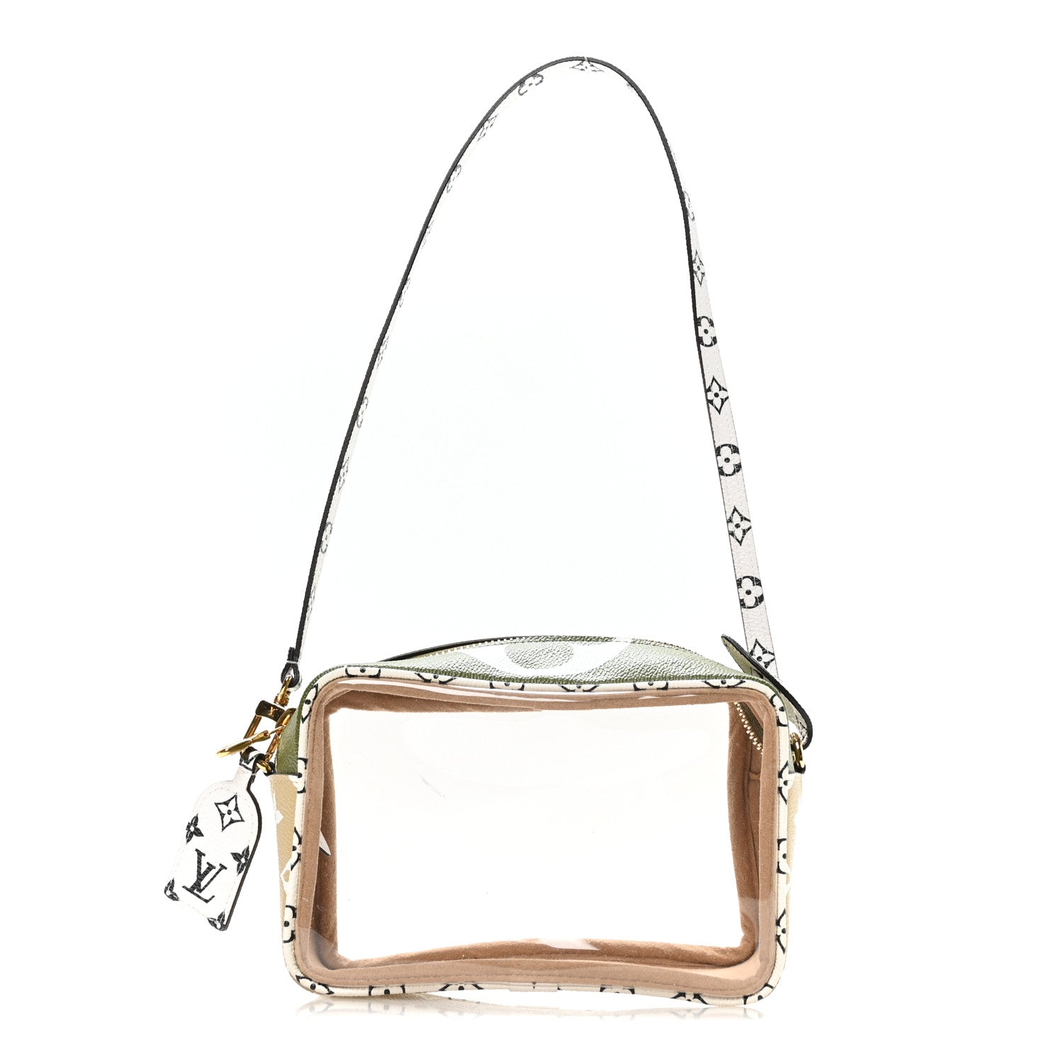 Louis Vuitton Monogram Giant Jungle Beach Pouch Ivory 1 of 9