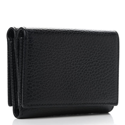 Gucci Dollar Calfskin GG Marmont Wallet Black 2 of 9