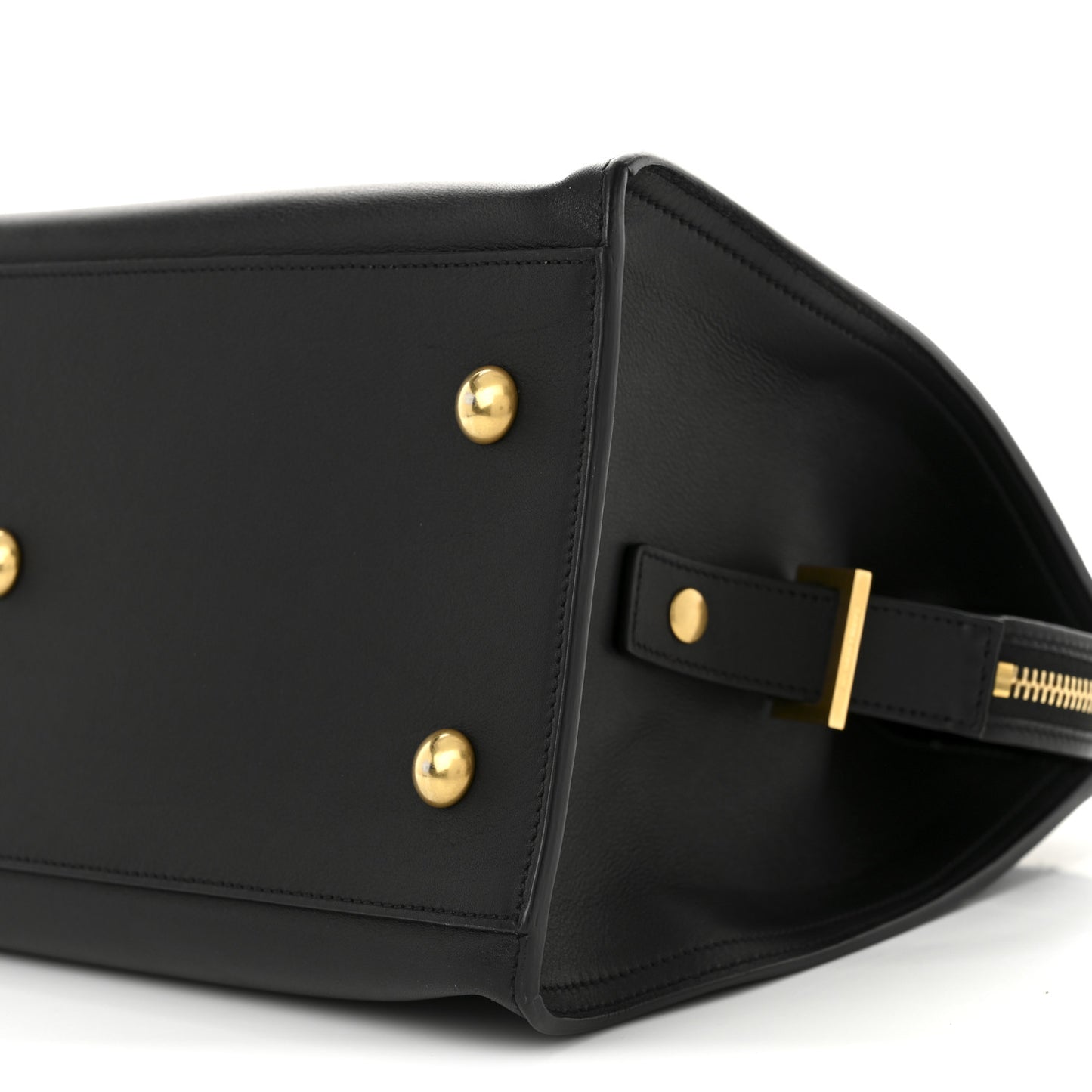 Calfskin Small Classic Y Cabas Black