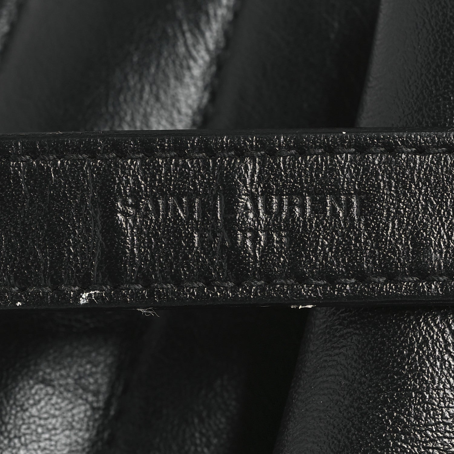 Saint Laurent Calfskin Y Quilted Monogram Monochrome Small Loulou Chain Satchel Black 12 of 12