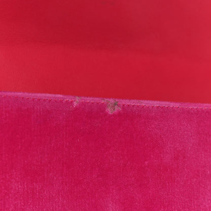 Chanel Velvet Quilted Medium Boy Flap Fuchsia 14 of 14