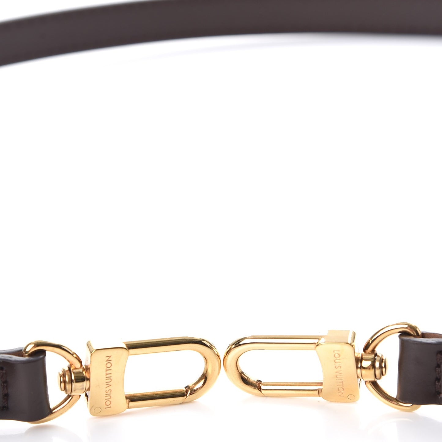 Calfskin 16mm Adjustable Shoulder Strap Brown