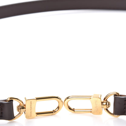 Louis Vuitton Calfskin 16mm Adjustable Shoulder Strap Brown 5 of 6