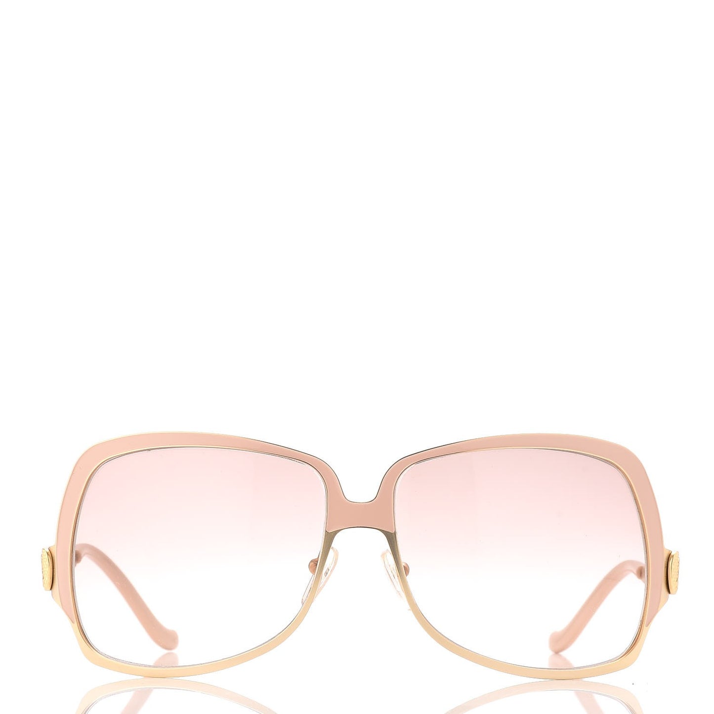Oversized Sunglasses Gold