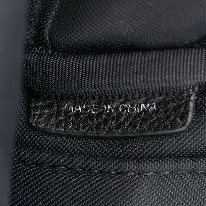 Burberry Nylon Check Print Abbeydale Simple Backpack Navy 7 of 14