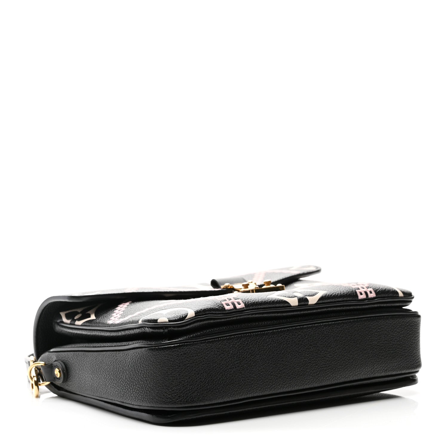 Louis Vuitton Empreinte Monogram Giant Broderies Pochette Metis Black 4 of 9