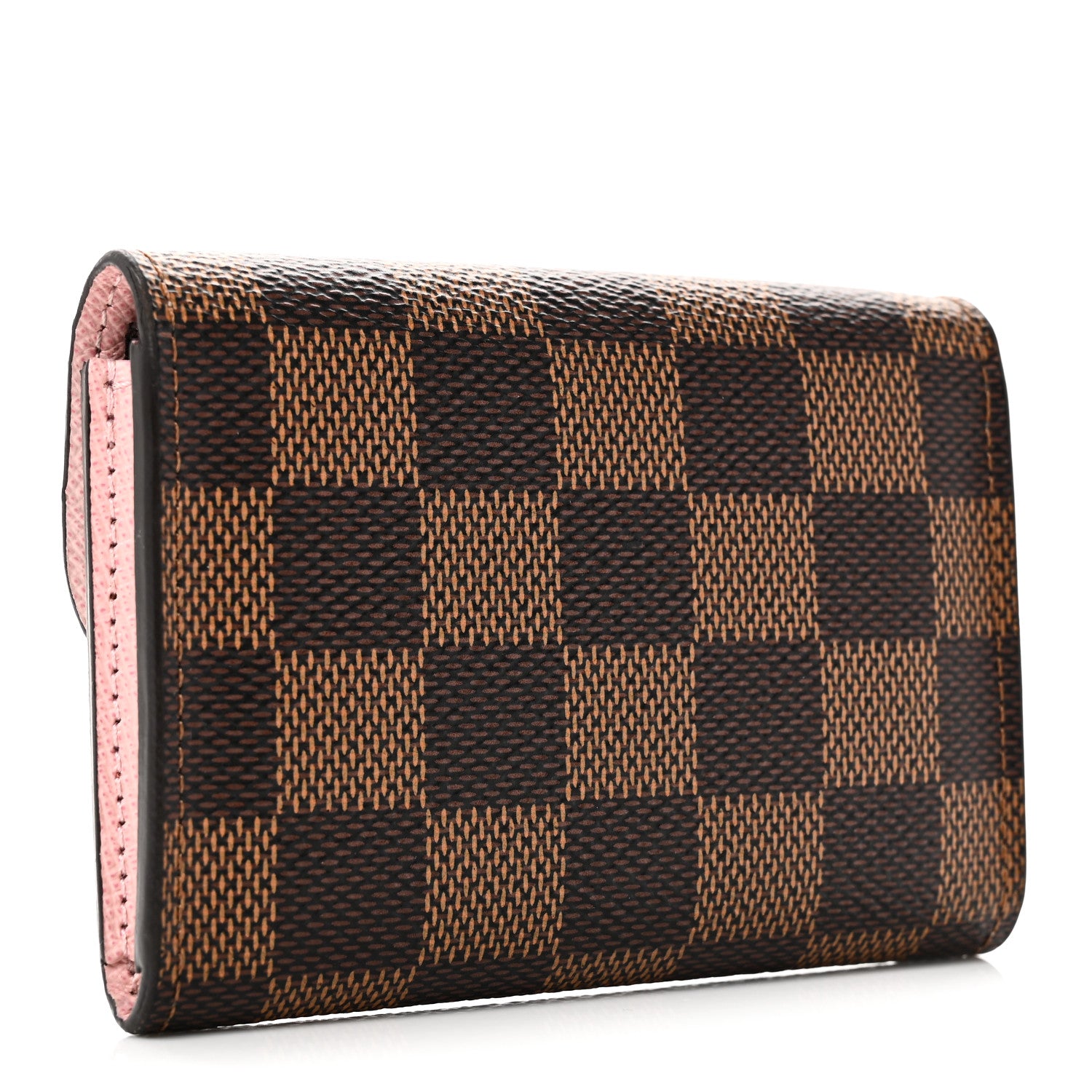 Louis Vuitton Damier Ebene Rosalie Coin Purse Rose Ballerine 3 of 8