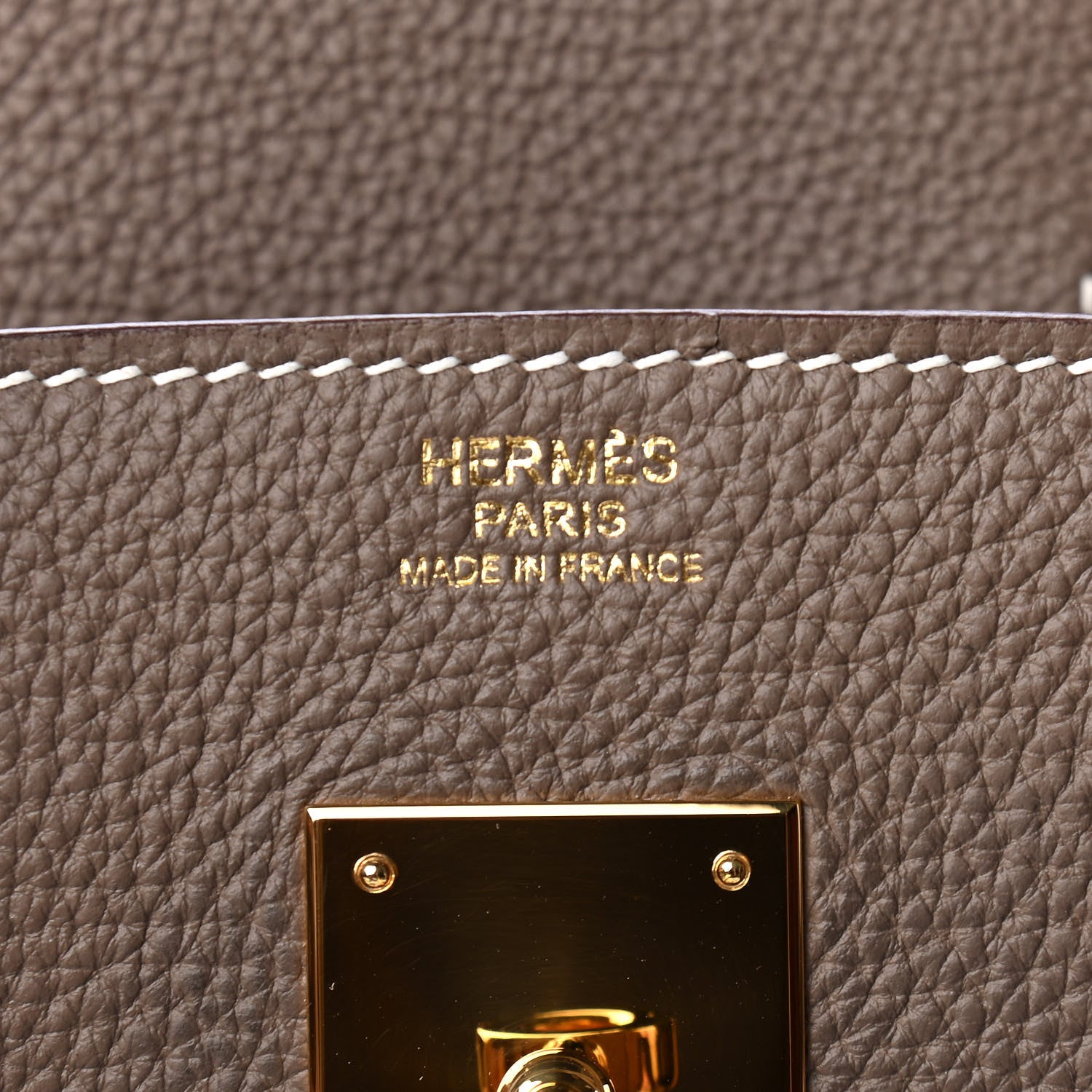 Hermes Togo Birkin 30 Etoupe 6 of 11