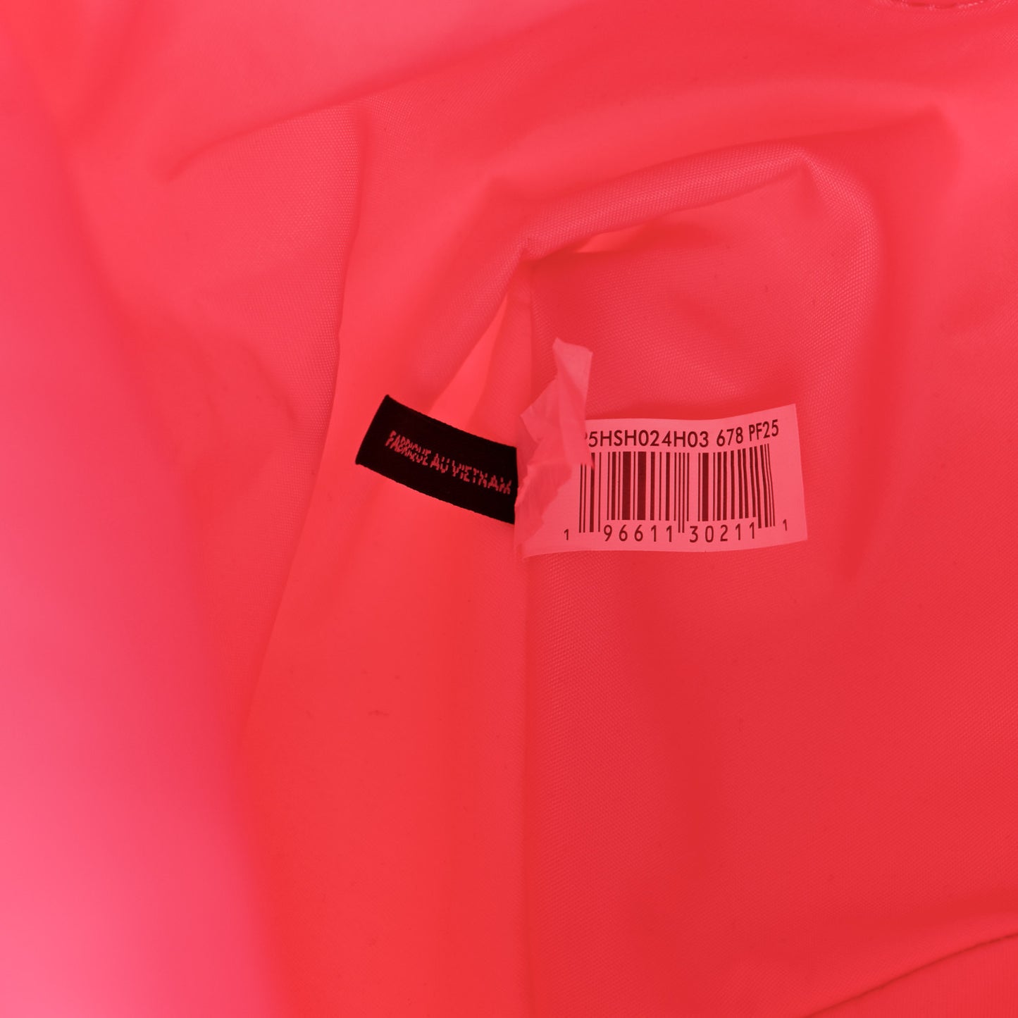 Nylon The Sack Bow Bag Pink