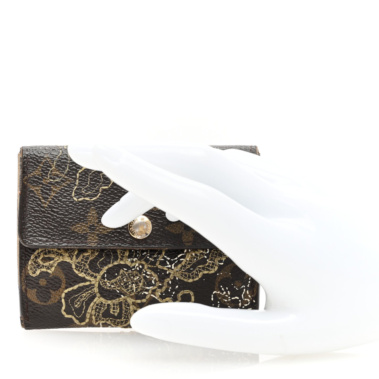 Monogram Dentelle Ludlow Wallet Gold