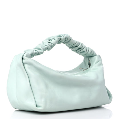 Alexander Wang Lambskin Mini Scrunchie Bag Light Blue 3 of 10