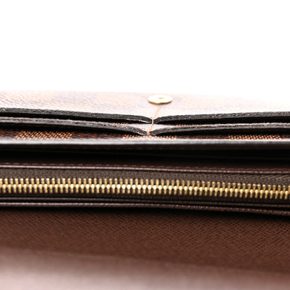 Louis Vuitton Damier Ebene Sarah Wallet NM 7 of 7
