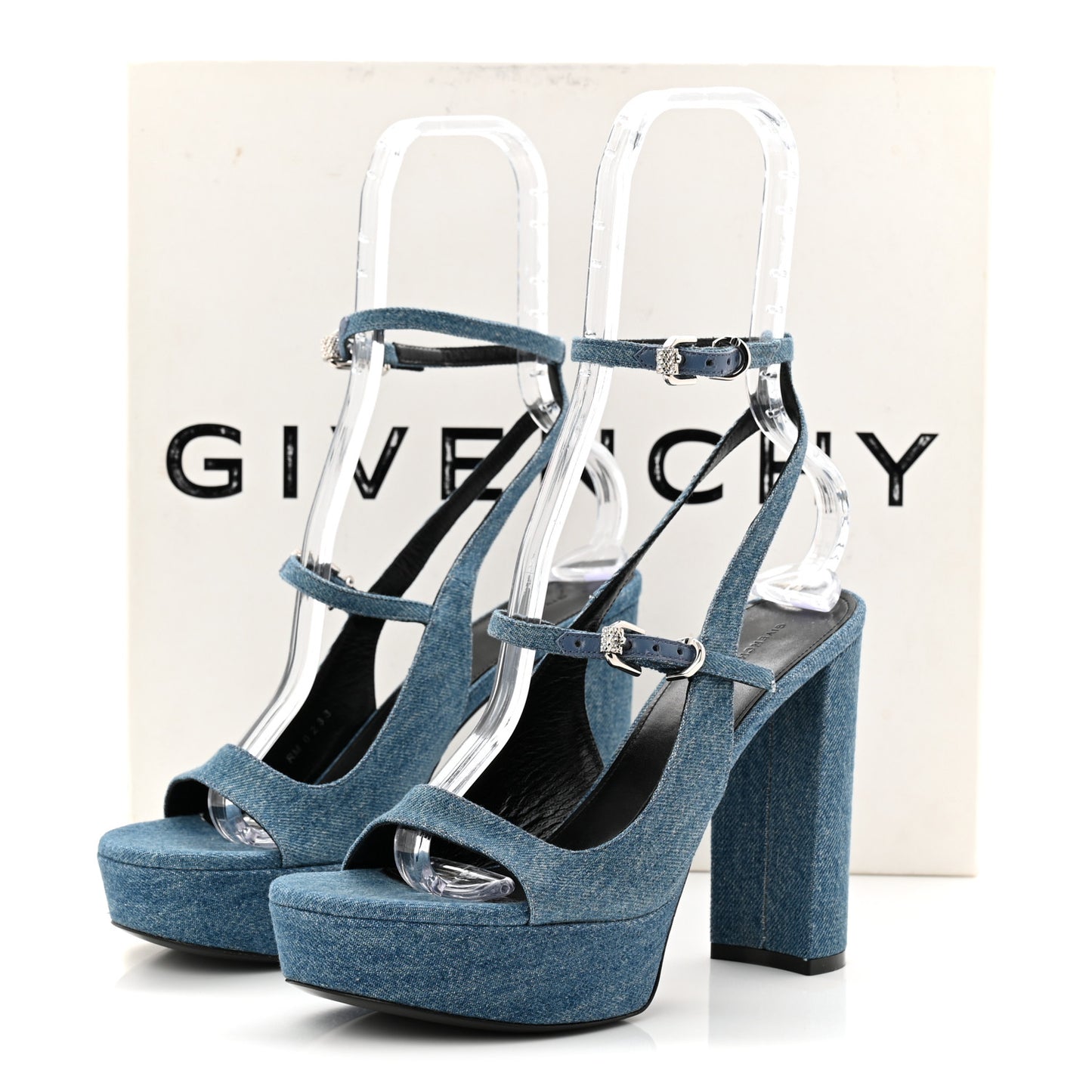 Denim Voyou Sandals 39 Medium Blue