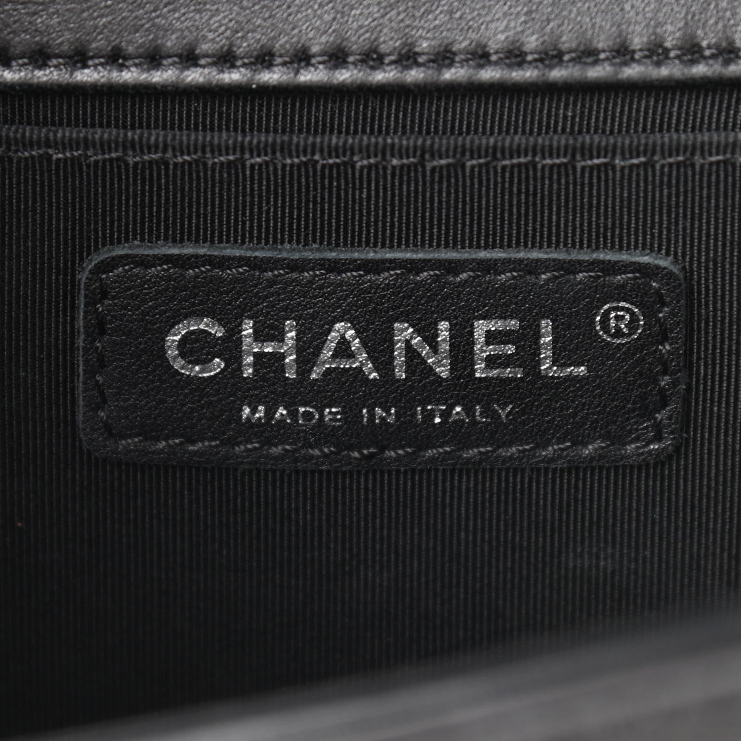 Chanel Lambskin Quilted Medium Boy Flap Black 5 of 12