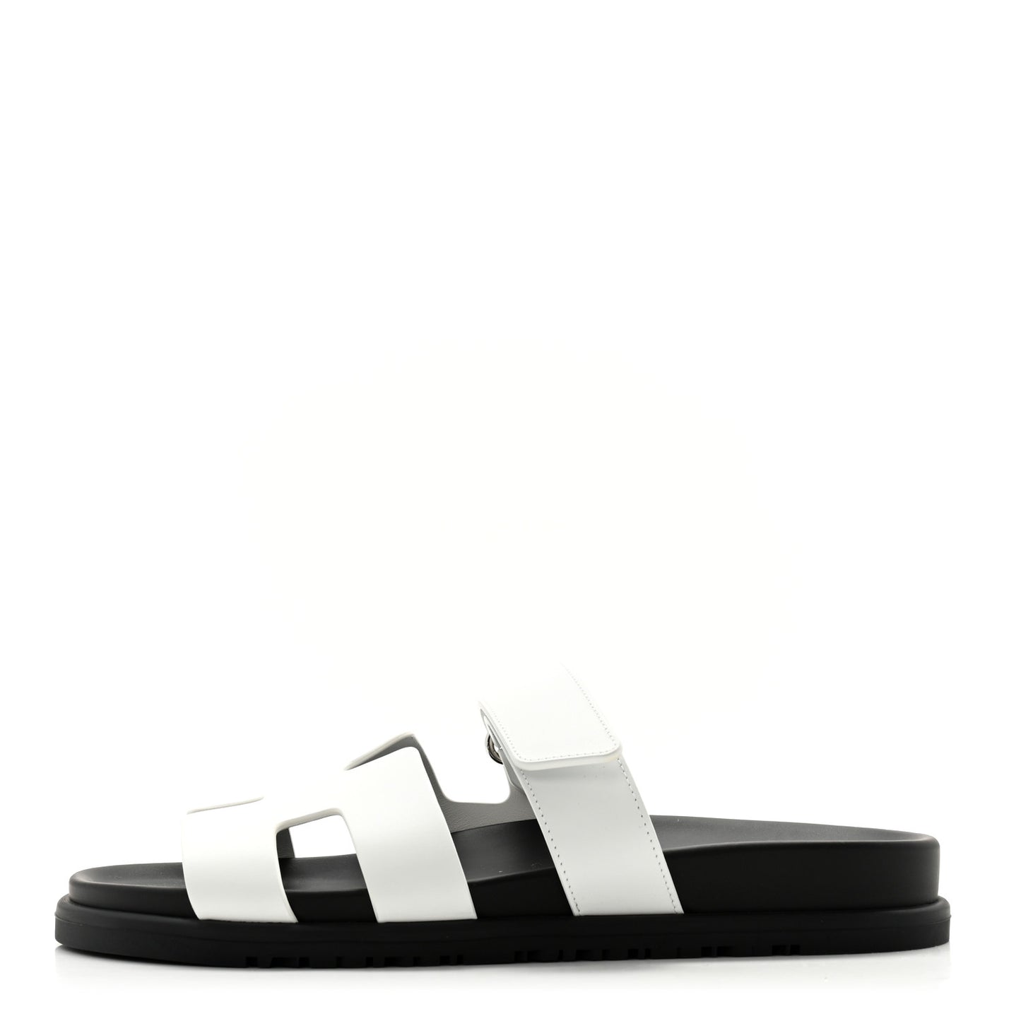 Calfskin Womens Chypre Sandals 38.5 White