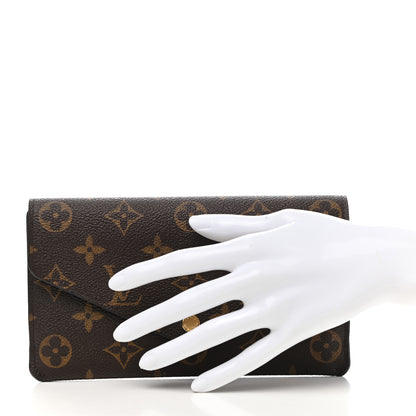 Louis Vuitton Monogram Jeanne Wallet Rose Ballerine 2 of 8