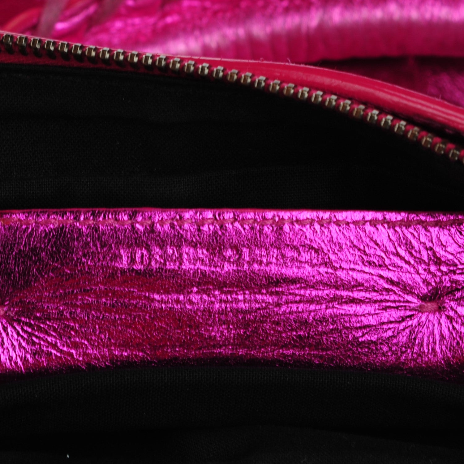 Balenciaga Metallic Chevre Classic Hardware First Magenta 7 of 10