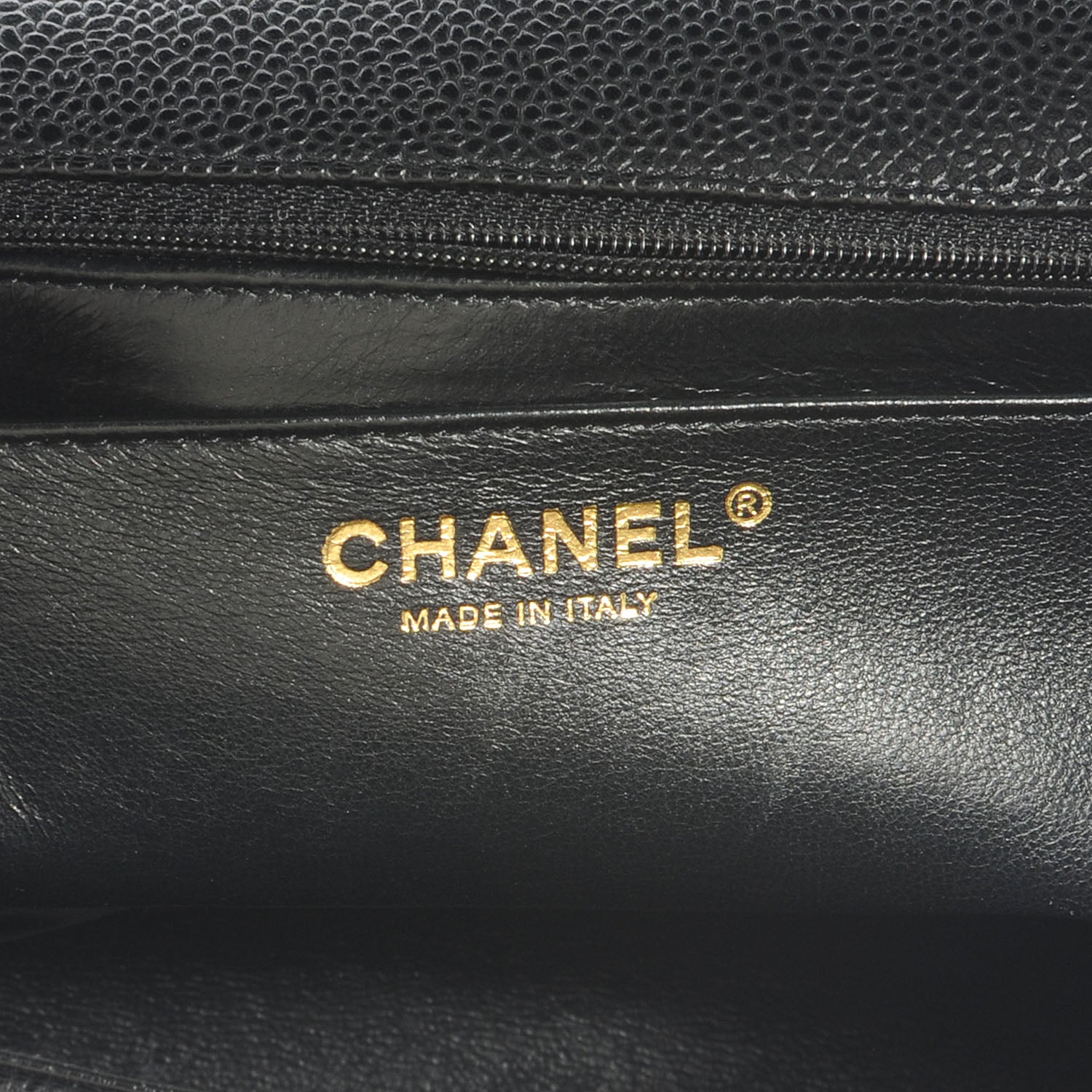 Chanel Caviar Jumbo Single Flap Black 6 of 6