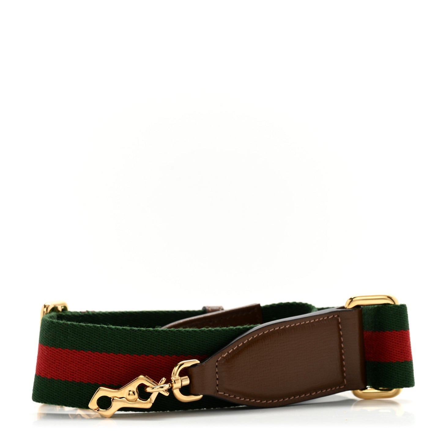 Canvas Web Shoulder Strap Green Red