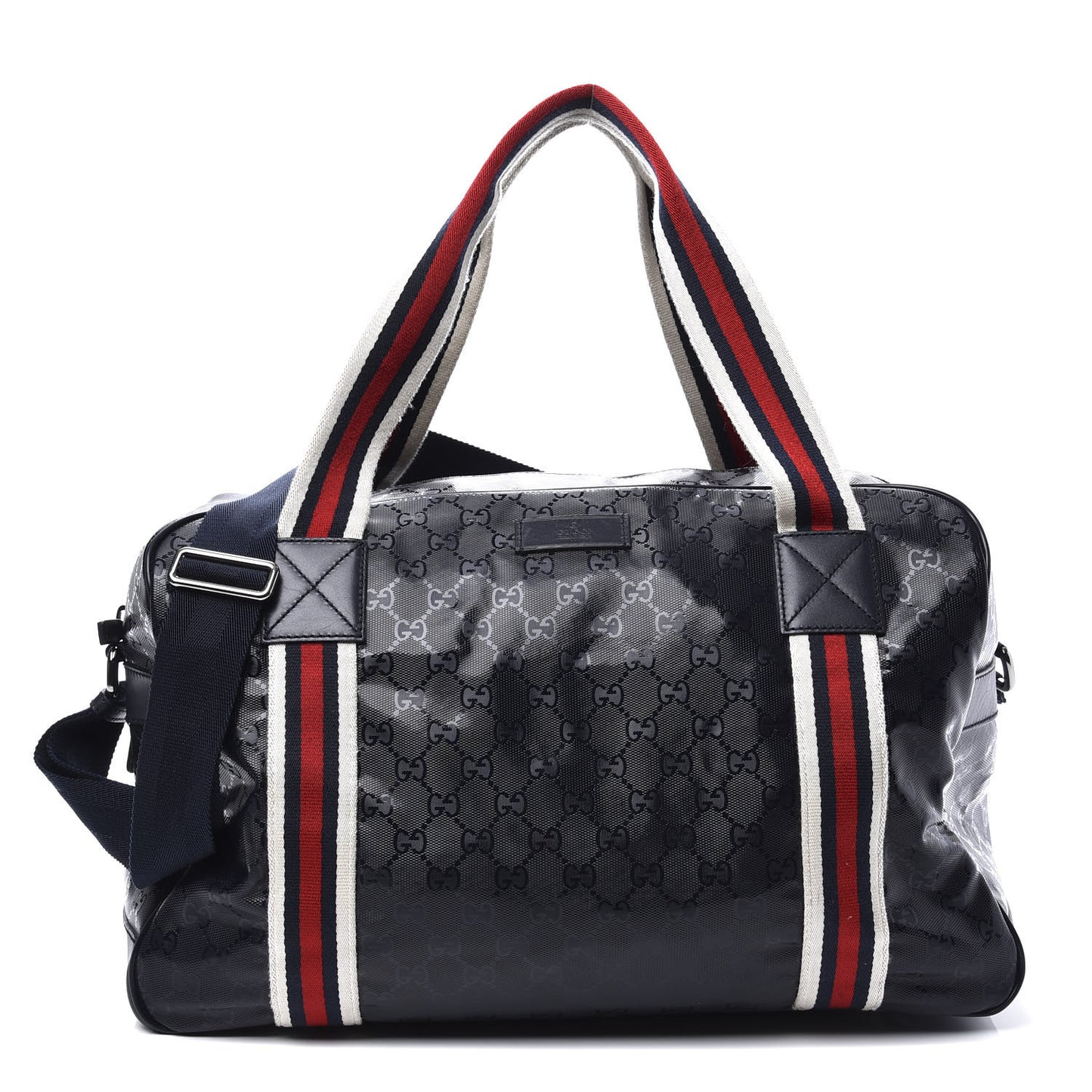 Imprime Monogram Large Web Carry On Duffle Bag Blue