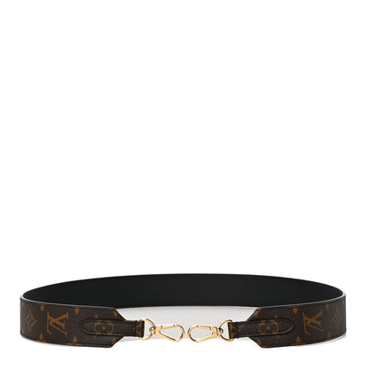 Louis Vuitton Monogram Bandouliere Shoulder Strap Black 4 of 6