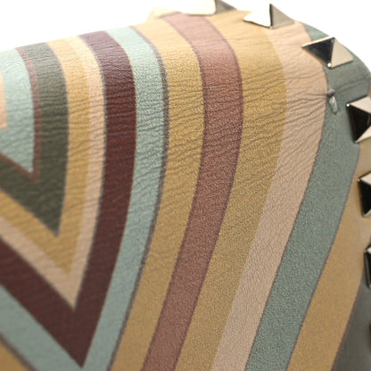 Valentino Garavani Vitello Native Couture 1975 Rockstud Crossbody Bag Green Multicolor 12 of 15