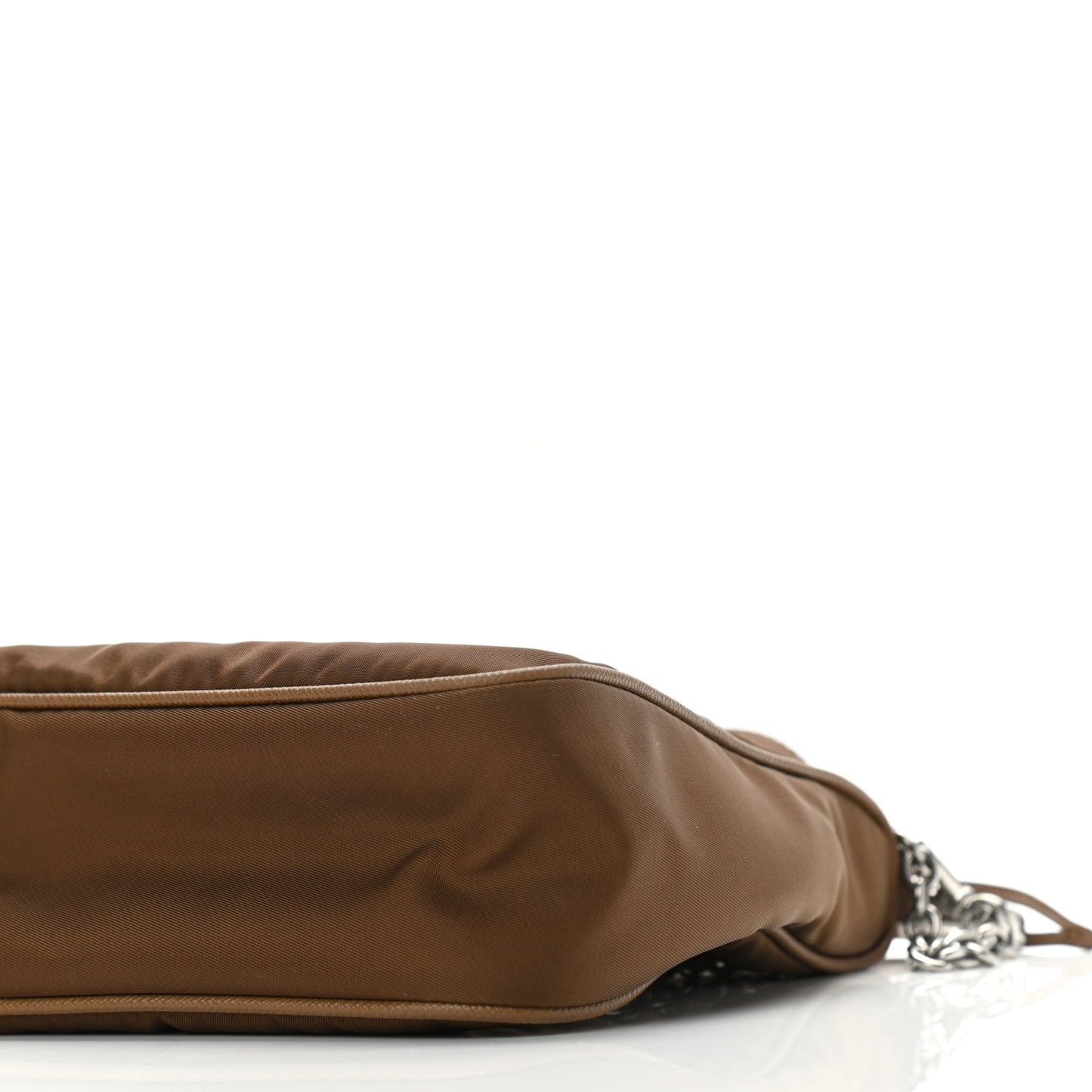 Tessuto Nylon Saffiano Re-Edition 2005 Shoulder Bag Cacao