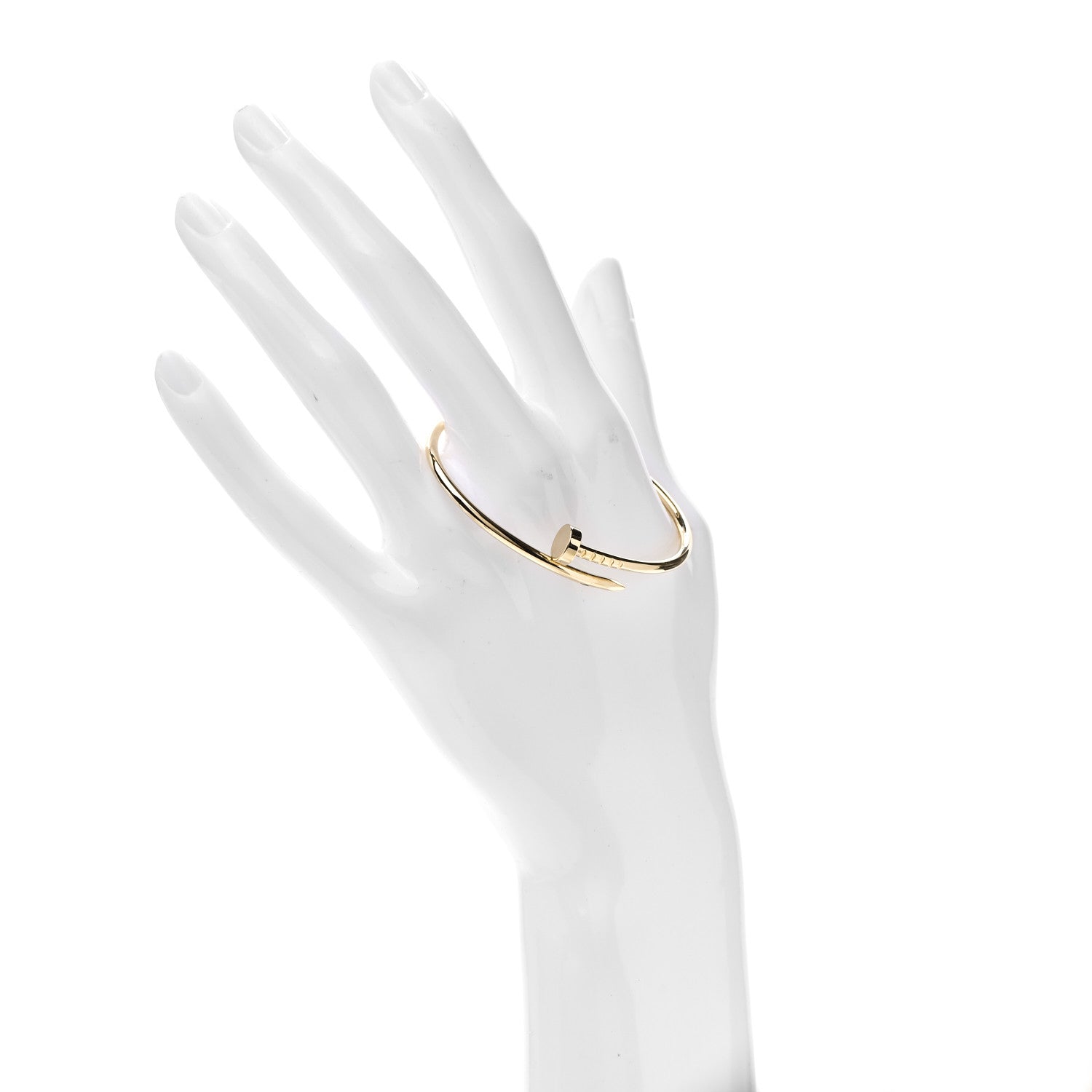 Cartier 18K Yellow Gold Small Juste Un Clou Bracelet 15 2 of 4
