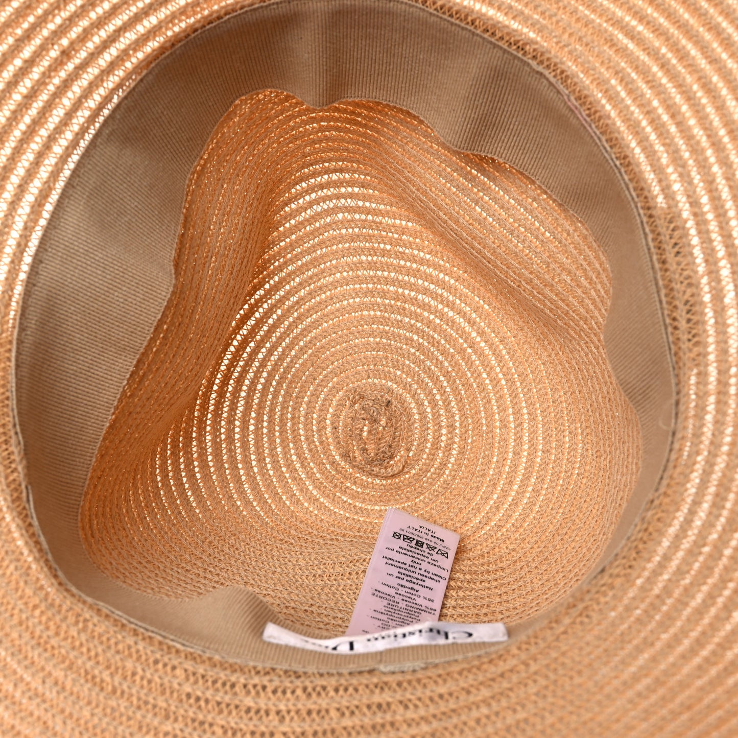 Straw Brim Hat 57 Natural