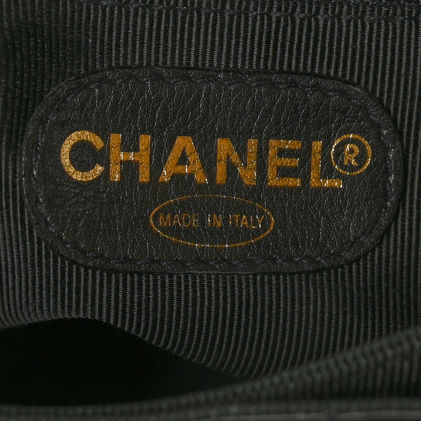 Patent Quilted Backpack Black