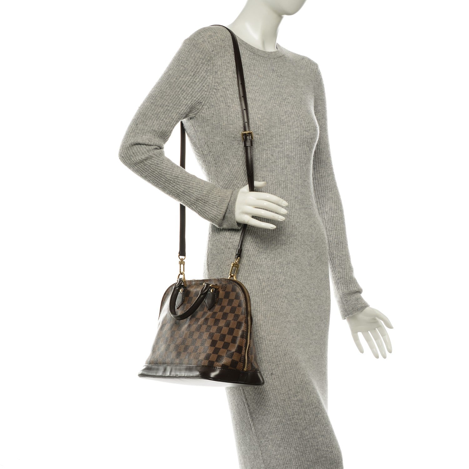 Louis Vuitton Damier Ebene Alma PM 2 of 15