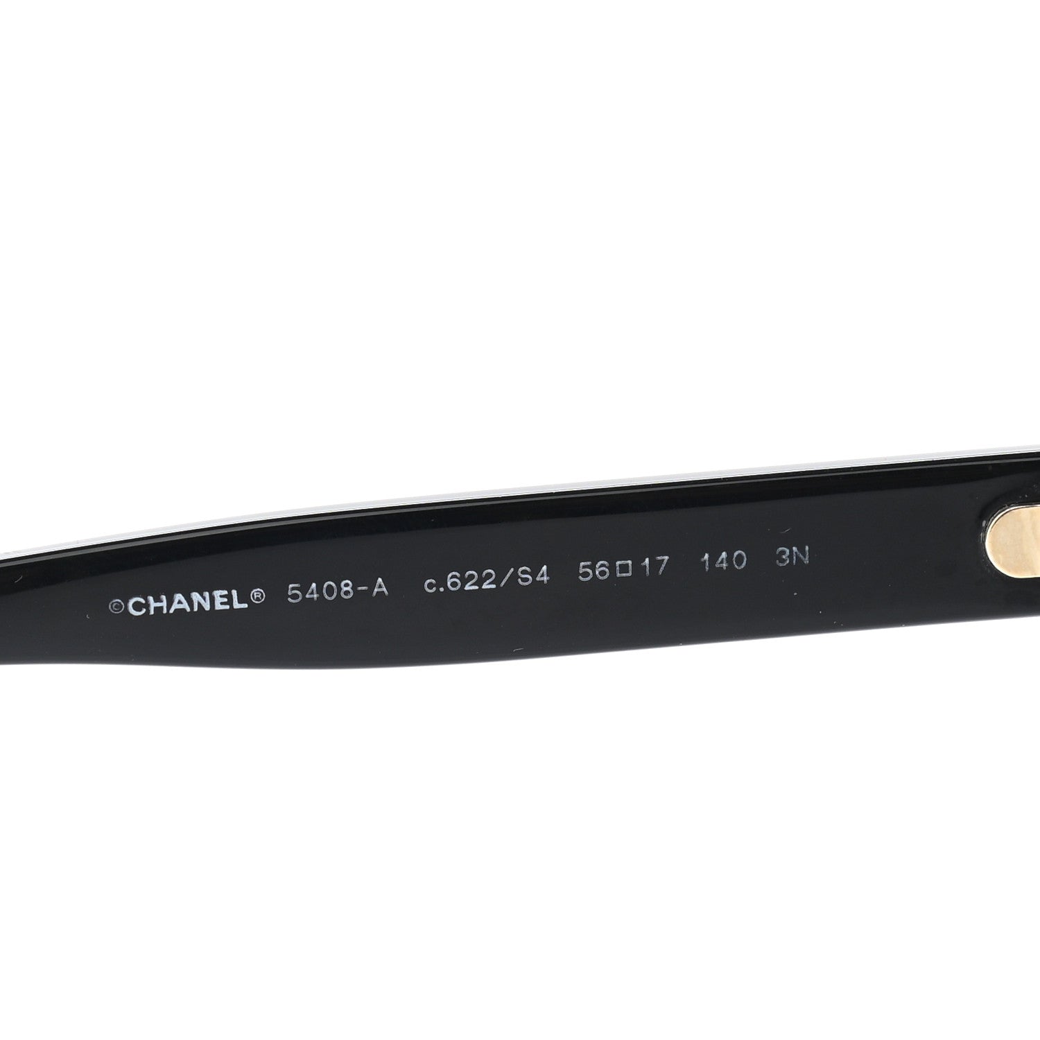 Chanel Acetate Polarized Square Sunglasses 5408 Black 6 of 11
