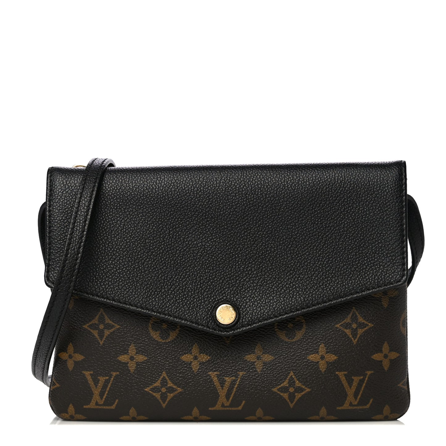 Monogram Twice Pochette Black