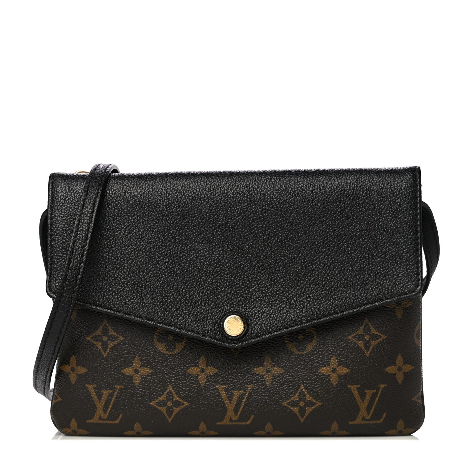 Louis Vuitton Monogram Twice Pochette Black 1 of 8