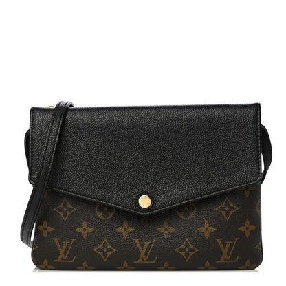 Louis Vuitton Monogram Twice Pochette Black 1 of 8