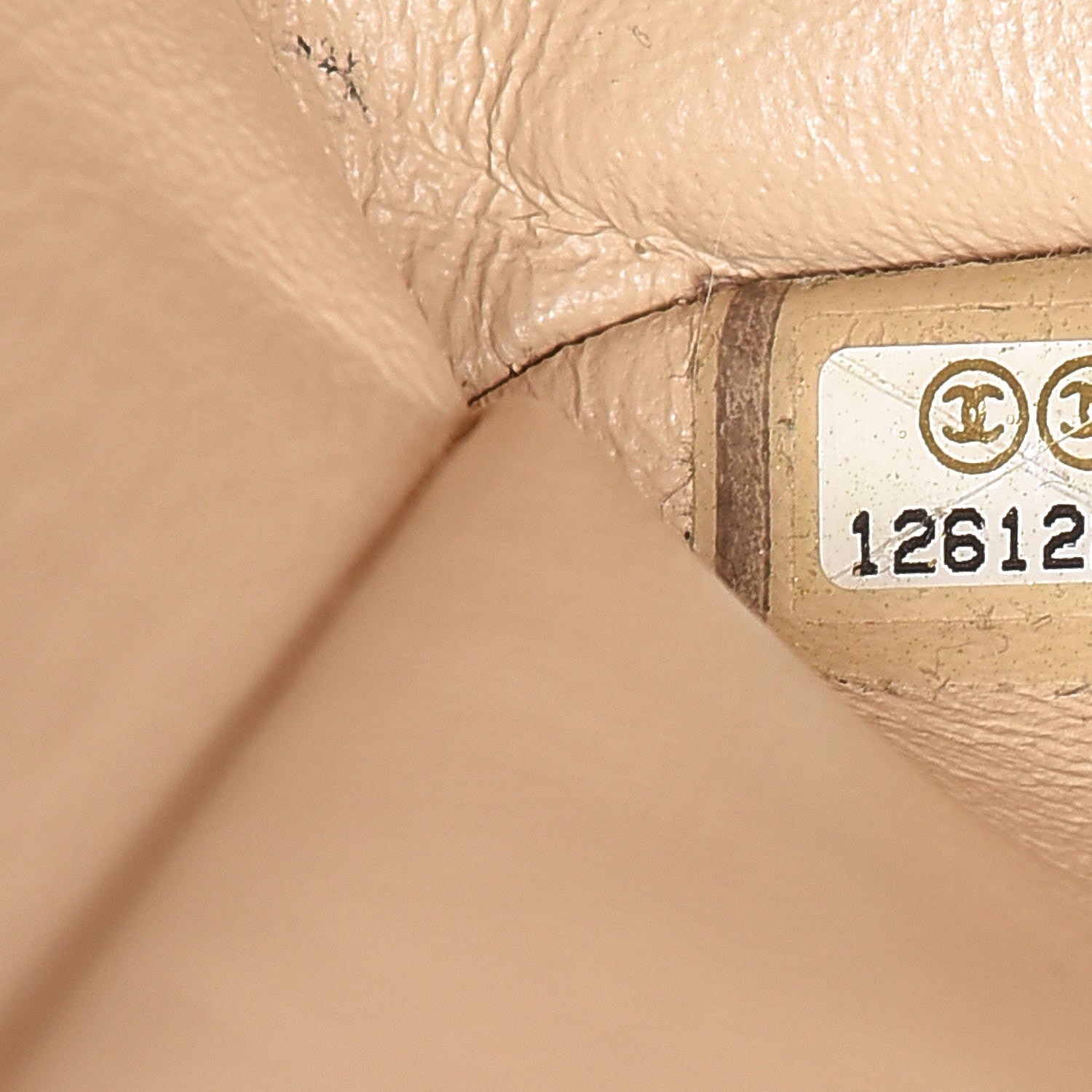 Chanel Caviar Quilted Jumbo Single Flap Beige Clair 7 of 14