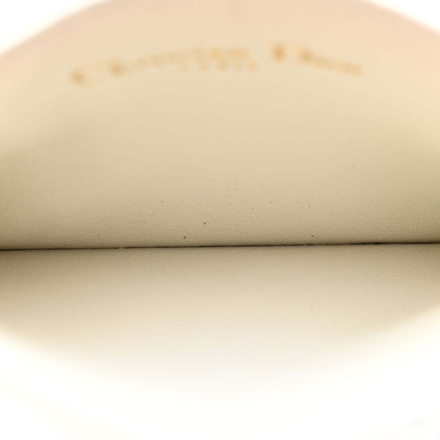 Calfskin Caro Floral Five-Slot Card Holder White Multicolor
