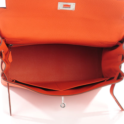 Hermes Togo Kelly Retourne 32 Terre Battue 19 of 20